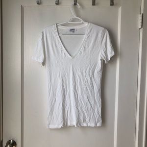 Barney’s white v neck t shirt size small